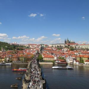 Charles Bridge from one of its towers